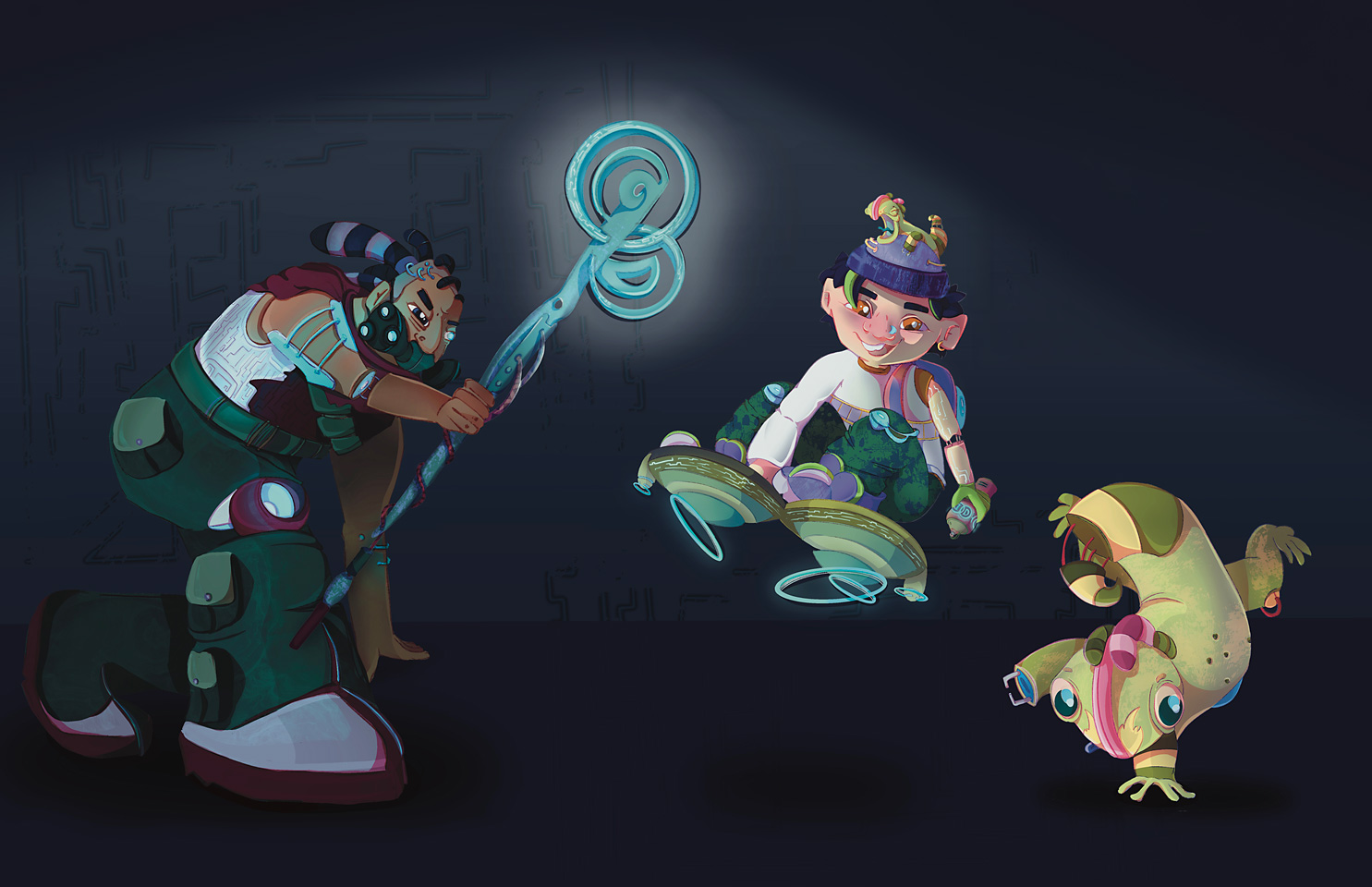 chars-hover-board Chars hover board