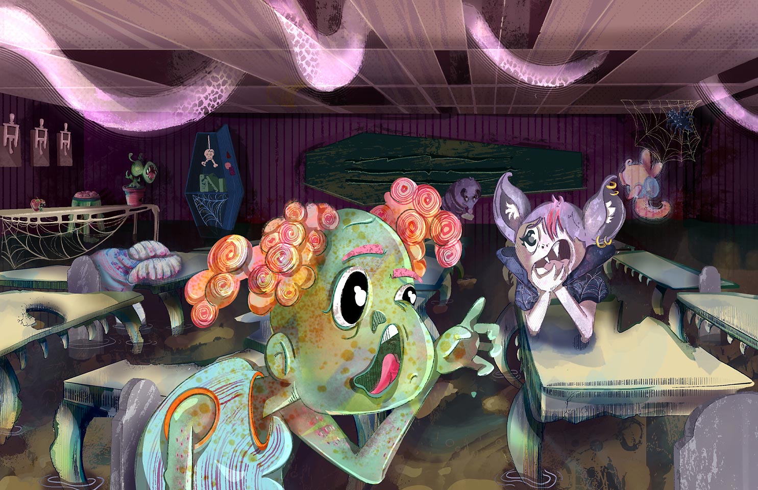 Chars monster classroom