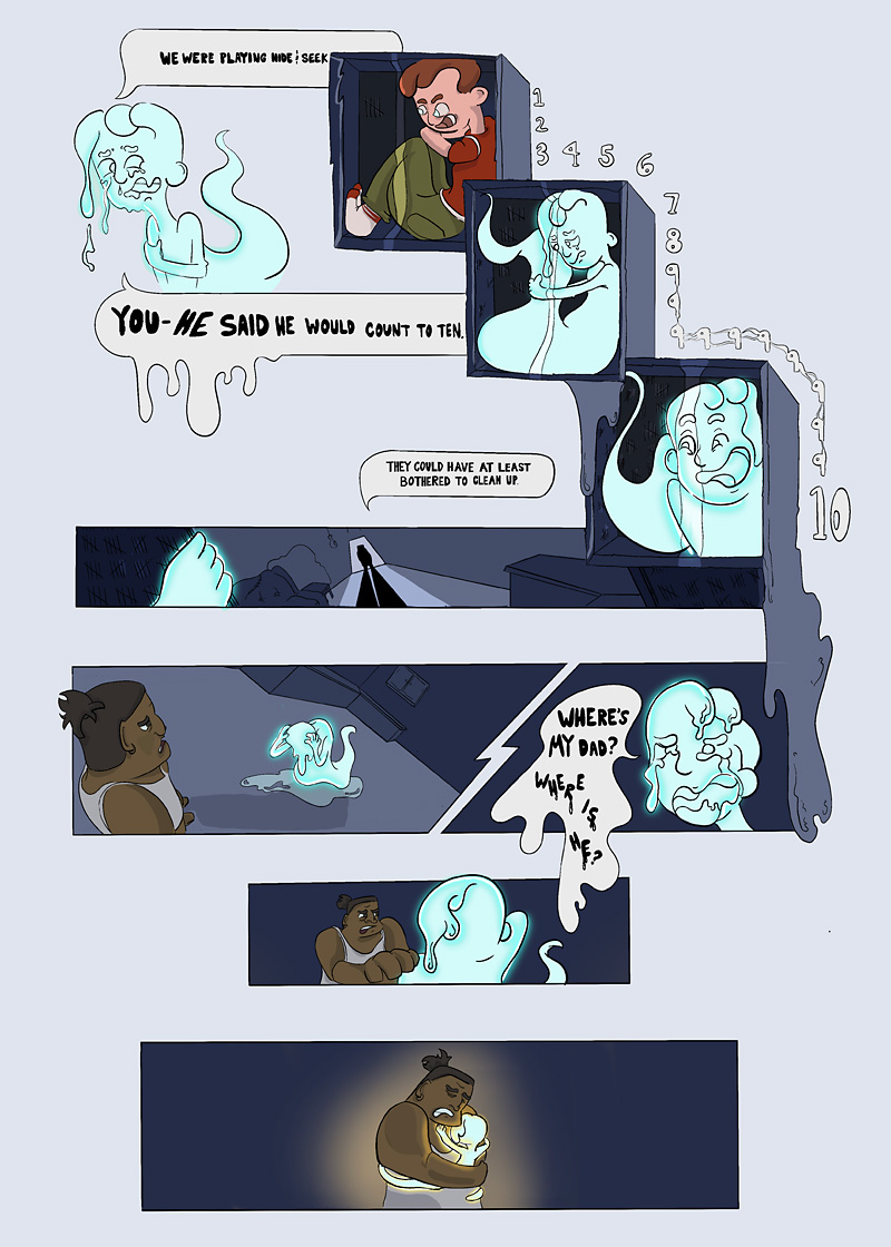 Comic daddy home4