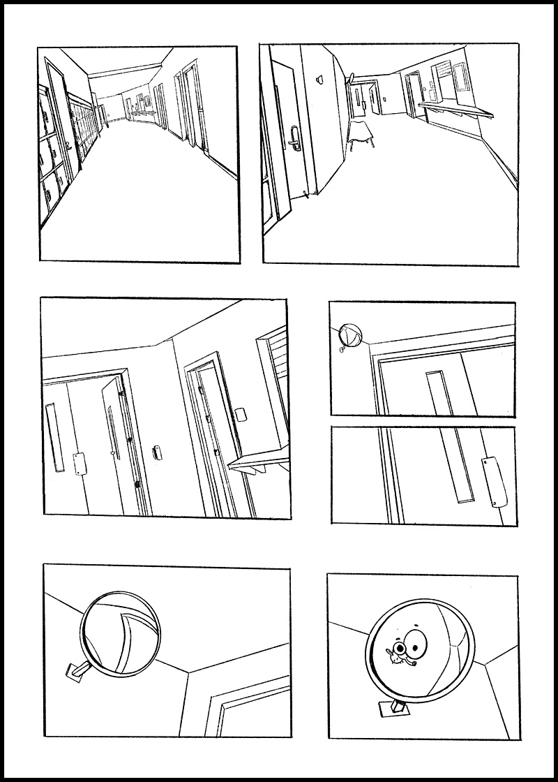 Comic fly lab