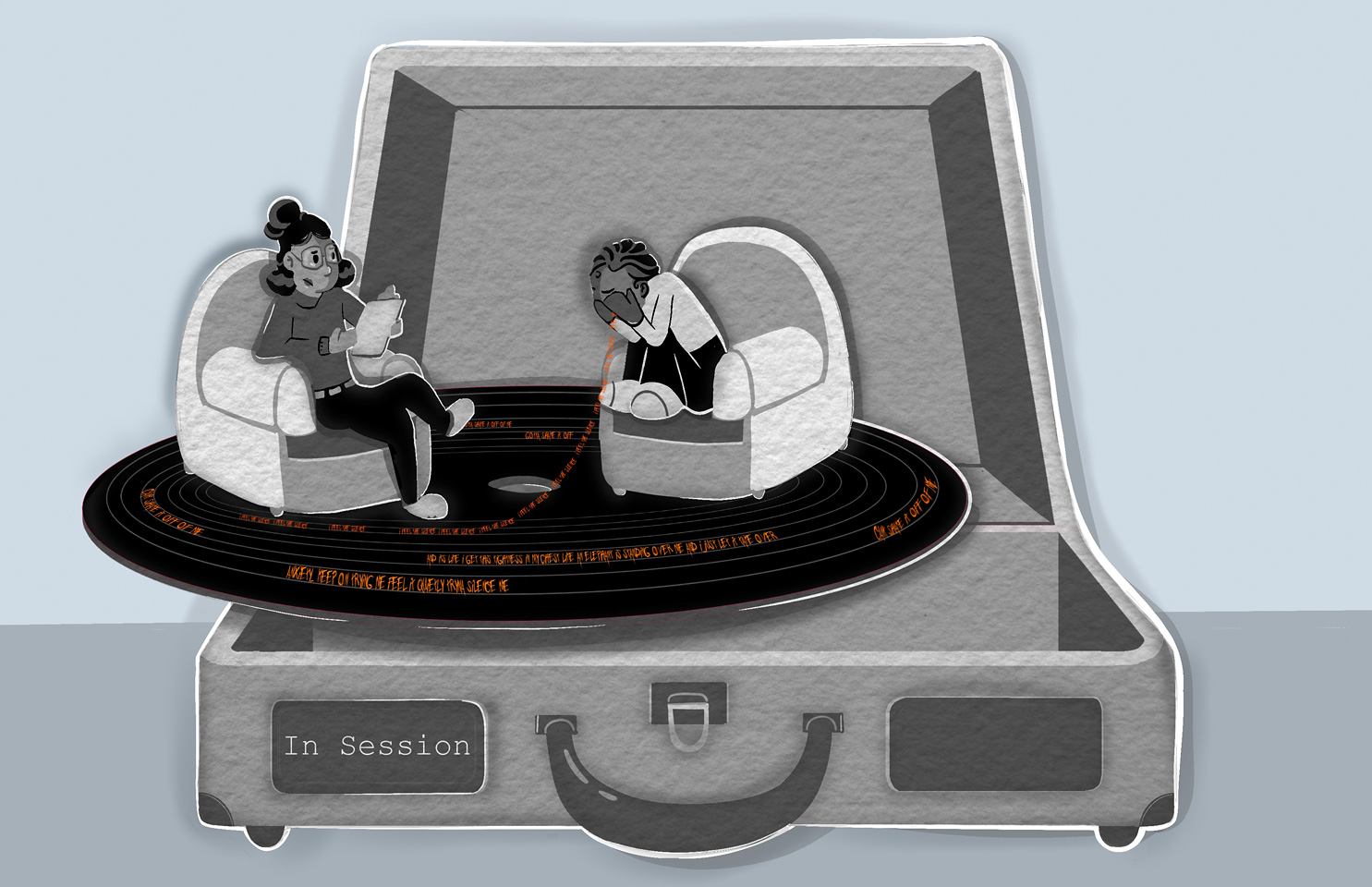 Ill in session