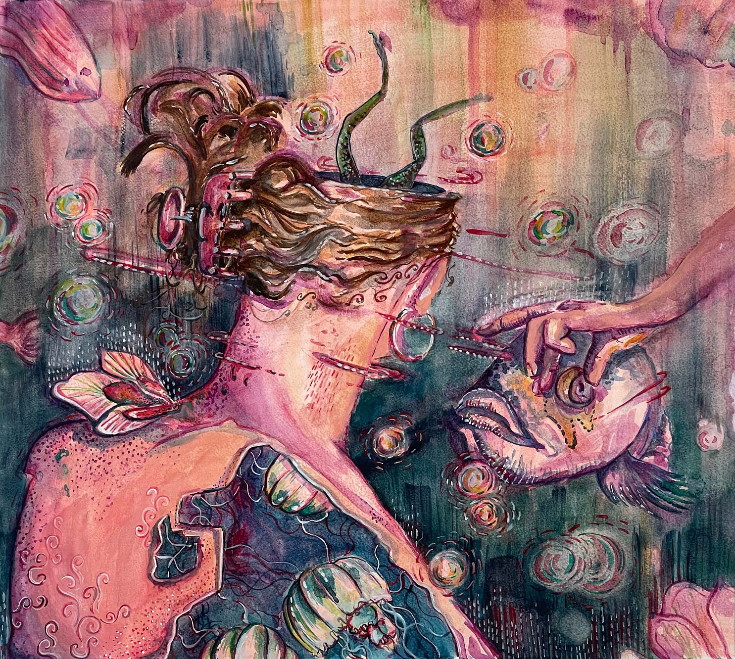 Paint water world